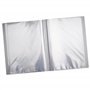 eco-eco Lot de 2 porte-vues transparents avec pochettes en plastique Format A5 50% recyclé 40 pochettes