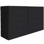Kurtzy Boite Cadeau Noir Kraft (Lot de 20) - Boite Cadeau Vide de 19 x 11 x 4,5 cm - Boite Carton Cadeau Emballage Facile à Asse