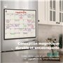 Smart Panda A3 Calendrier Magnétique Pour Frigo - Planifier Les Repas Familiaux, Listes De Courses ou Une Aide A L’étude - Table