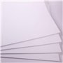 Lot de 50 grandes cartes A2 blanches brillantes pour travaux manuels 180 g/m²