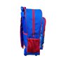 Avengers Sac à dos à roulettes pour enfants - Sac de voyage à roulettes avec poignée de tirage, 2 roues, poches latérales en mai