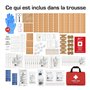Active Era Trousse de Premiers Secours 320 Pièces – Kit De Survie Complet avec 2 Packs de Froid Instantané, Couverture de Survie