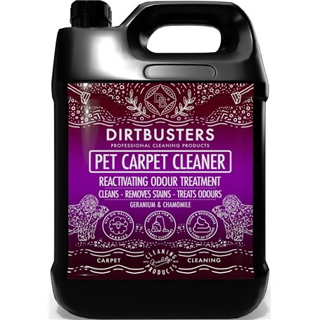 Dirtbusters Shampooing Nettoyant Moquette Traite Les Tâches et Neutralise Les Odeurs Animales