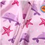 Swimbubs Maillot de Bain Anti-UV pour bébé garçon Protection Solaire Rashguard UPF50, Dauphin Rose, 3 Mois