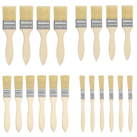 Kurtzy Lot de 20 Pinceaux Peinture 5
