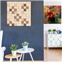 Belle Vous Cube en Bois (Lot de 20) - Petits Cubes en Bois Brut 5 x 5 x 5 cm - Cubes Bois de Pin Naturel - Cube Bois Bricolage,