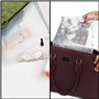 Belle Vous Pochette Plastique Zip Transparentes (Lot de 12) - Pochette Zip A4 - Pochette Plastique Étanche Multi-Usages pour Voy