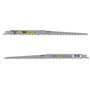 3 x SabreCut SCRS1617K_3 300 mm 3 TPI S1617K Lames de scie sabre à coupe très rapide compatibles avec Bosch Dewalt Makita et bie
