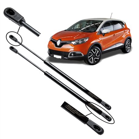 Ramor Strutz 2x Verin de Hayon Compatibles avec Renault Captur 2013-2019. Ressorts à Gaz pour Hayon