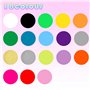 Pastille Autocollante de Couleur