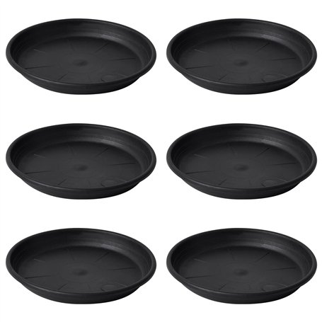 Vesaneae 6 Pièce Soucoupe Plante Plastique