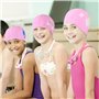Enfants Bonnet de Natation Bonnet de Bain Élastique Imperméable Bonnet de Piscine Tissu Polyester Souple Bonnet de Bain Bonnets 