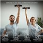 Belle Vous Lot de 2 Haltères avec Poignée en Mousse - Halteres avec Sangles pour Musculation à la Maison - Poids Haltère 0,5kg -