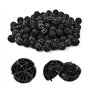 Wisebom Lot de 100 balles filtrantes bio pour aquarium - 16 mm - Filtre poreux bio - Balle biochimique pour filtration