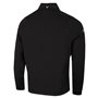 Callaway Golf Mens Hex Textured Sustainable Thermal Fleece Pull - Caviar - M