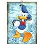 Disney Lot de 7 tableaux Mickey Minnie Mouse Doland Daisy Duck Goofy Pluto Style Vintage Série Bandes dessinées de collection Im