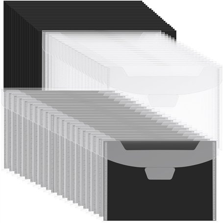 Winter Shore Sacs Rangement Dies & Feuilles Magnétiques Caoutchouc (Lot de 40) Protège Tampons