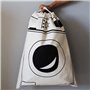 Grand Sac à Linge en Toile avec Cordon de Serrage pour Jouets Stockage Voyage Lave-linge