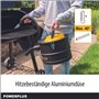 PowerPlus Aspirateur de Cendres, collecteur de poussière, adapté au Four, cheminée 1000 W, 15 litres, Noir, 0