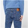 Levi's 514 Straight Jeans Homme Stonewash Stretch (Bleu) 34W / 30L