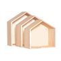 Artemio Set de 3 Étagères Maison à Décorer 30 x 10 x 30 cm