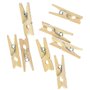Artemio 11006119 Mini pinces à linge en bois Objet Bois
