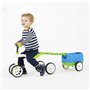 Chillafish Quadie Trailie: le porteur bebe 4 roues avec remorque détachable pour enfant de 1 à 3 ans, siège ajustable sans outil