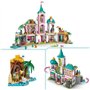 LEGO | Disney 43267 Le Château des Princesses et les Animaux Royaux - Jeu Fille des 6 ans