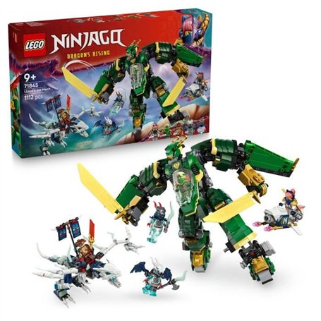 LEGO NINJAGO 71845 L'Avion-Robot De Lloyd - Jeu De Construction Pour Garçon Des 9 Ans