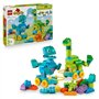 LEGO DUPLO Ma Ville 10451 Dinosaures sur Roues 3-en-1 - Jeu d'éveil des 3 ans