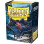 Dragon Shield – Pochettes extérieures noires mates 100 CT – Pochettes pour cartes – Lisses et résistantes – Compatible avec les 