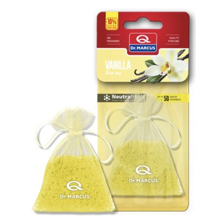 Désodorisant Pour Voiture Dr Marcus Fresh Bag Vanille Parfum Pochette