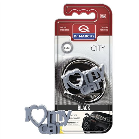 Désodorisant Pour Voiture Dr Marcus City black Plastique