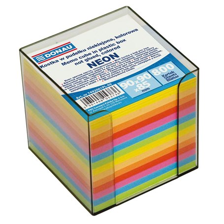 DONAU 7492001PL-99 Cube écologique pour bloc-notes