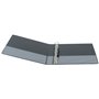 DONAU 2788404PL-09 Classeur de Présentation/Personnalisable pour DIN A4 4RD anneaux 40 mm/Carton Recouvert de PP/Blanc/avec Poch