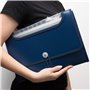 D.RECT 5590 - Trieur Extensible 12 Poches A4 | Extensible Classeur Documents | Accordéon Classeur Pochettes Porte-documents mari