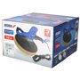 DEDRA DED7767 Machine de traitement de plâtre puissant 710 W, diamètre du disque 390 mm, 110 tr/min, softgrip, un appareil multi