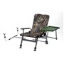 Chaise de pêche Carp F5R ST/P Wald forêt - Chaise de camping de luxe pour la pêche à la carpe - Chaise de camping avec hauteur s