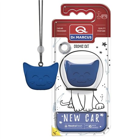Désodorisant Pour Voiture Dr Marcus Cosmic Cat Voiture neuve Plastique Parfum Pendentif