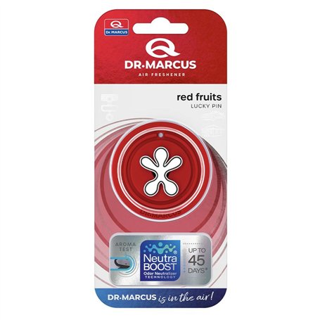 Désodorisant Pour Voiture Dr Marcus Lucky Pin Fruits rouges Plastique