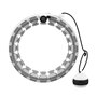 ATHLER Emu 30 | Cerceau de Fitness Intelligent Hula Hoop | Boule de Gravitation Poids | Compteur Intelligent | Picots | Largeur 