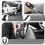 Retoo Aspirateur de Voiture 4 en 1 Sec DC 12 V 120 W 4200 Pa avec Filtre HEPA, aspirateur à Main avec Brosse et Tuyau Souple, as