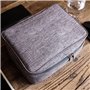 Retoo Sac Câble Multifonctionnel Sac de Voyage Universel Électronique Cable Management Cubes 2 Couche pour Tablette Disque Dur E