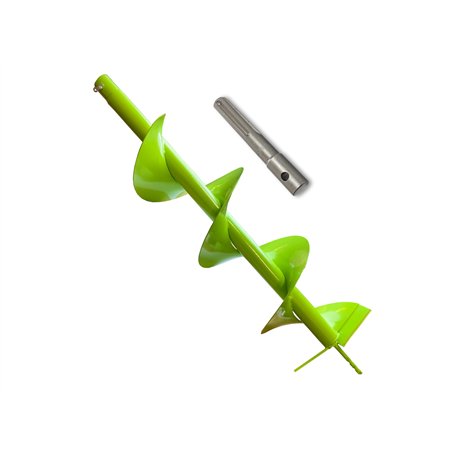 WERHE Tarière pour machine de forage avec adaptateur SDS Max ⌀200 mm