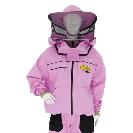 LYSON Blouson d'apiculture avec chapeau blouse de protection contre les moustiques et les insectes Style sportif - Vêtements d'a