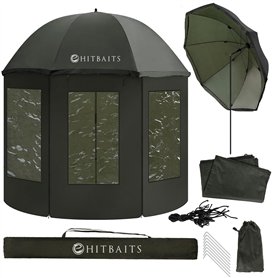 Hitbaits Parapluie de Pêche Imperméable