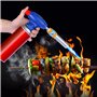 Retoo Chalumeau de Cuisine Briquet Chalumeau Rechargeable avec Verrouillage de Sécurité et Flamme Réglable Cuisson Barbecue Pâti