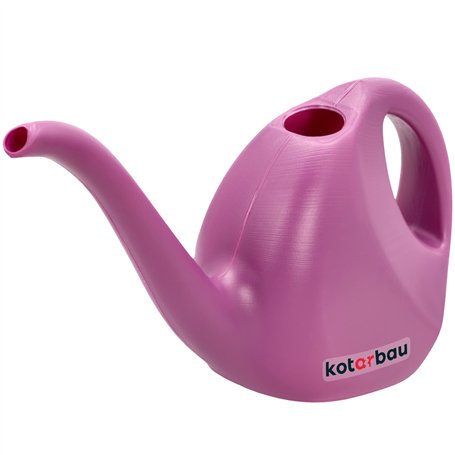 KOTARBAU® Arrosoir de jardin 2 l en plastique pour arroser des fleurs avec bec long - Petit arrosoir à fleurs pour l'intérieur e
