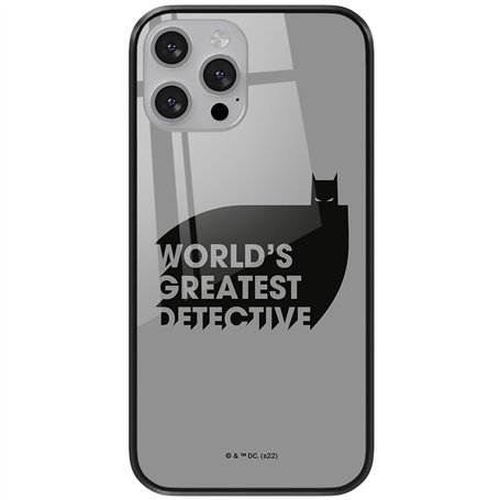 ERT GROUP Coque de téléphone Portable pour Apple Iphone 13 Original et sous Licence Officielle DC Motif Batman 051 en Verre trem