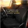 M MOTOS Housse Siege Voiture Personnalisée pour Peugeot Expert III Depuis 2016, Protection Siege Voiture avec Système d'Airbags 